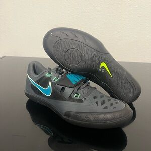 Nike Zoom Rival SD 4 Rotational Black Throwing Shoes Men’s Size 9 HQ3487-001